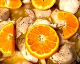 鶏胸肉オレンジジュース煮ぽんかん作り方4写真