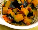 離乳食中期・後期幼児 かぼちゃと野菜作り方5写真
