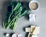 vegan hamburg steak作り方1写真