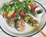 vegan hamburg steak作り方18写真