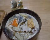 簡単！鮭酒粕汁作り方8写真