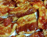 豚肉の味付き焼き肉*デジカルビ作り方8写真