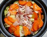 ダイエット！やせるお味噌汁☆豚白菜鍋作り方1写真