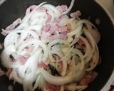 ポテト玉ねぎベーコン卵炒め作り方2写真