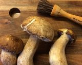 ポルチーニのクリームパスタ作り方1写真