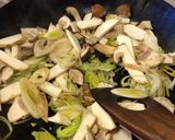 ポルチーニのクリームパスタ作り方2写真