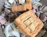 🟢ゴーヤと🐷ハラミと厚揚げのスタミナ味噌炒め作り方5写真