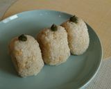 やみつき！青じそ天かすのおにぎり☆作り方3写真