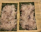 冷凍焼鳥＋マヨ＋紫蘇　のり巻き　簡単作り方6写真