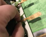 冷凍焼鳥＋マヨ＋紫蘇　のり巻き　簡単作り方10写真