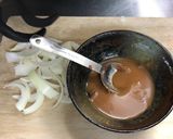 簡単で美味しい、牛ホルモン焼き丼作り方2写真