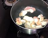 簡単で美味しい、牛ホルモン焼き丼作り方3写真