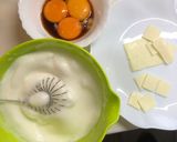 メレンゲにチーズとマヨでふわふわ卵焼き作り方1写真