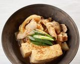サッと煮て【豚肉豆腐】豚ばら肉豆腐作り方7写真