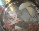 人造イクラと海鮮塩ラーメン作り方2写真