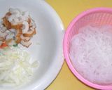 カレー炒飯風しらたき（低カロリー）作り方1写真
