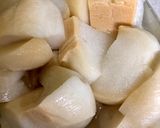 お麩と玉ねぎのかきたま汁作り方2写真