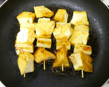 ★見た目は焼き鳥★串あり！厚揚げと白葱作り方12写真