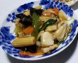 お野菜しゃきしゃき餡掛け焼きそば作り方10写真