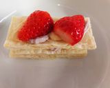 豆腐クリームのいちごミルフィーユ作り方8写真