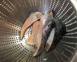 鮭とほうれん草とシメジのパスタ作り方8写真