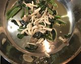 鮭とほうれん草とシメジのパスタ作り方14写真