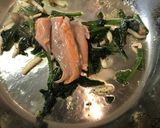 鮭とほうれん草とシメジのパスタ作り方19写真