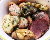 黒胡椒でピリ辛マッシュルームのバター焼き作り方4写真