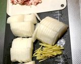 味しみしみ豚肉と大根の炒め煮♪作り方1写真