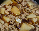 味しみしみ豚肉と大根の炒め煮♪作り方3写真