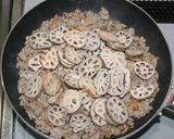 花粉症対策☆乾燥レンコンとひき肉あん作り方16写真