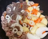 竹輪コンニャク入り☆母のカレーライス♪作り方4写真