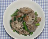 花粉症対策☆乾燥レンコンとひき肉あん作り方21写真