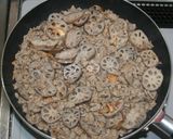 花粉症対策☆乾燥レンコンとひき肉あん作り方18写真