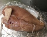 しっとり中華風煮鶏作り方2写真