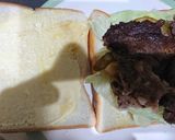 野菜も食べれるステーキサンドイッチ作り方4写真