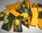 ﾎｯｸﾎｸのカボチャの煮物☆作り方1写真