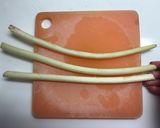 鶏皮うどポン酢作り方1写真