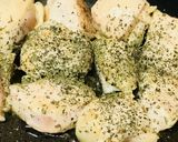 鶏肉＆ほうれん草炒め☆プチトマトのソース作り方1写真