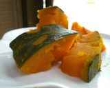 ﾎｯｸﾎｸのカボチャの煮物☆作り方5写真