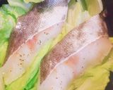 簡単ヘルシー♪タラのレタス蒸し作り方3写真