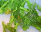 菜の花の辛子和え作り方5写真