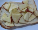 爽やかレモン風味❀りんごのチーズトースト作り方2写真
