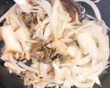たっぷりきのこのバター醤油パスタ作り方3写真