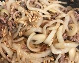 腸まで届くナスひき肉のクリームパスタ作り方5写真