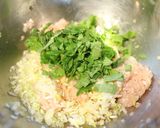 大葉鶏つくね作り方1写真