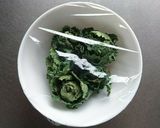プチヴェールとクリームチーズのマフィン。作り方1写真