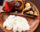 簡単！オシャレなパプリカの肉詰め★作り方4写真