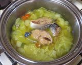 サバ缶の春色ブイヤベース風作り方7写真