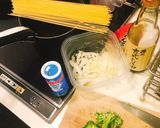 和風ペペロンチーノ醤油味激安簡単具材野菜作り方1写真